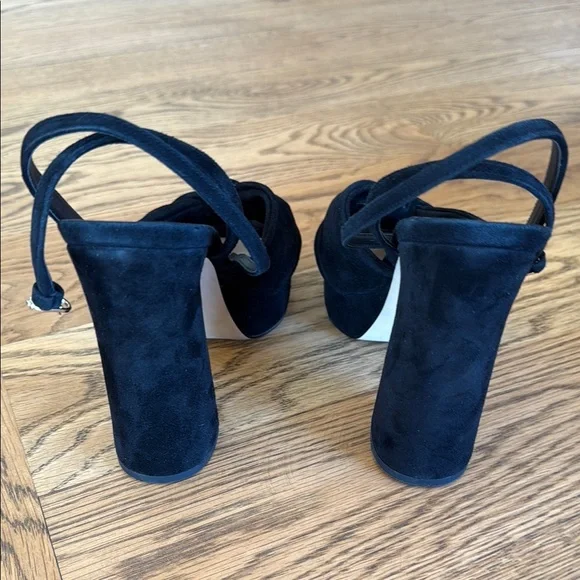 Sam Edelman Kristen Black Suede 8.5 - Picture 11 of 12